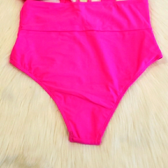 Swim New Deep V Neck Low Back One Piece Swimsuit Poshmark